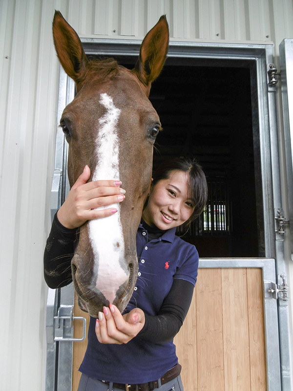 牧之原乗馬クラブスタッフ 藤本　花乃子