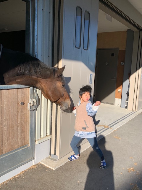 希君とムサシ君